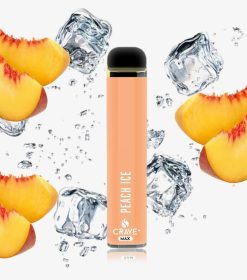 Peach Ice 2500 by Crave Max