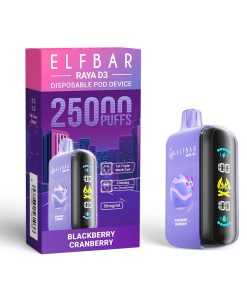 Elf Bar RAYA D3 Blackberry Cranberry 25000